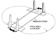 Strap Display Pak - 16' Wide Ovals, 3 pk.